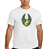 DC Everest Middle School Football — example store - White Nike Swoosh Sleeve rLegend Tee NKDX8730