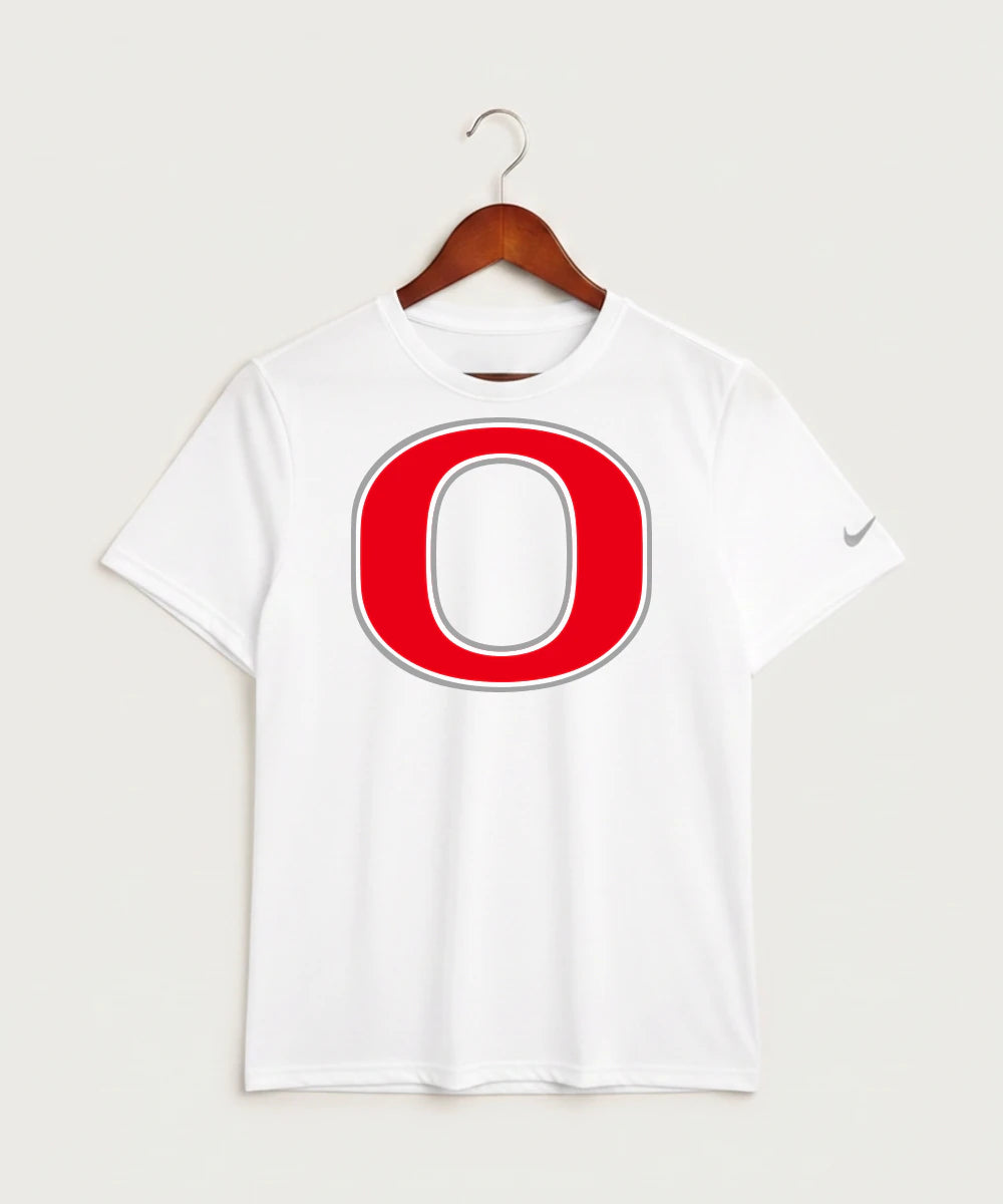 Osakis High School Athletics Coed - White Nike Swoosh Sleeve rLegend Tee NKDX8730