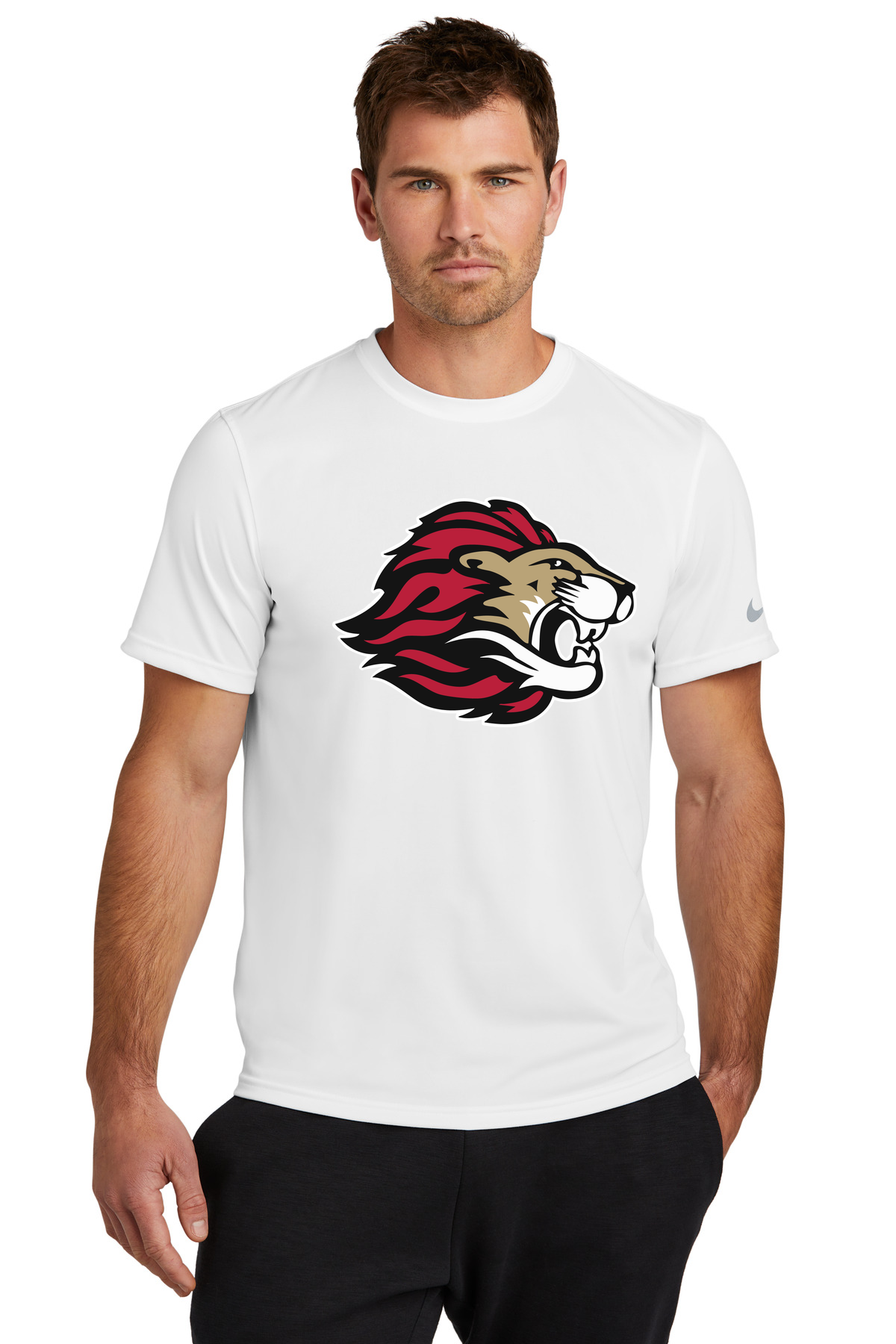 Spring Grove Football - White Nike Swoosh Sleeve rLegend Tee NKDX8730