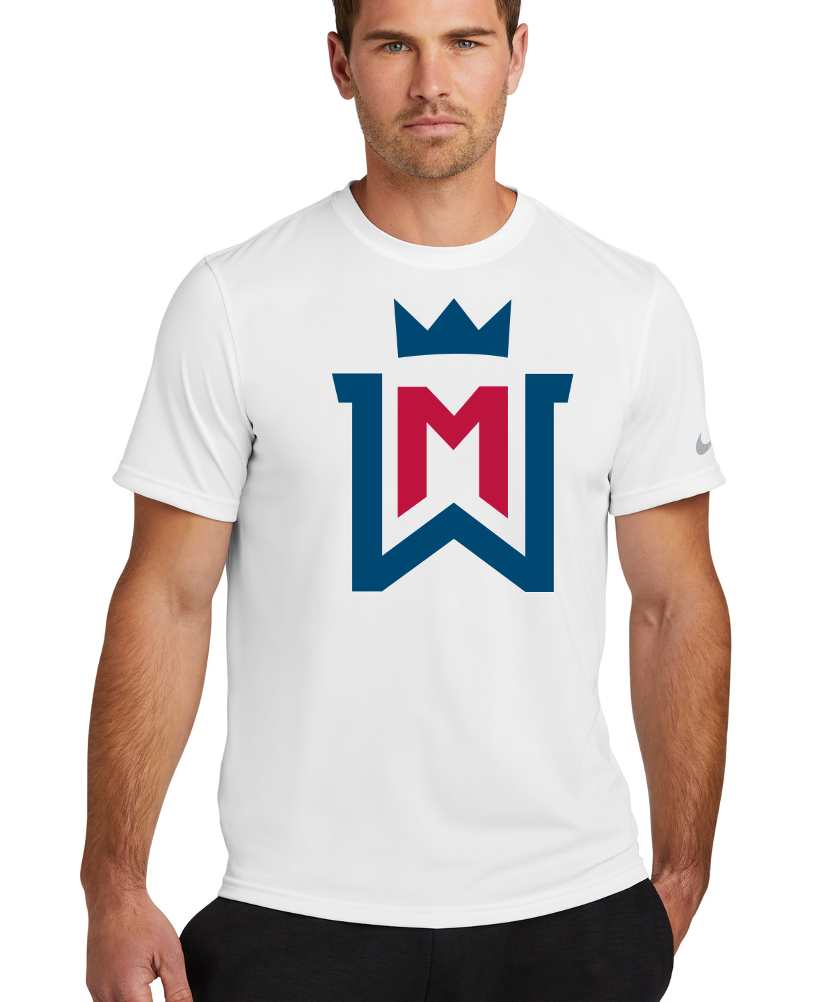 Watertown-Mayer Football - White Nike Swoosh Sleeve rLegend Tee NKDX8730