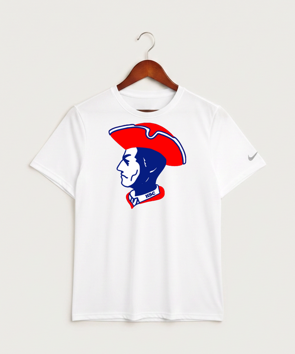 Hills-Beaver Creek High School Volleyball (Girls) - White Nike Swoosh Sleeve rLegend Tee NKDX8730
