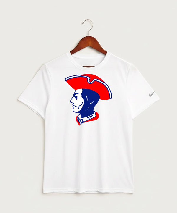 Hills-Beaver Creek High School Volleyball (Girls) - White Nike Swoosh Sleeve rLegend Tee NKDX8730