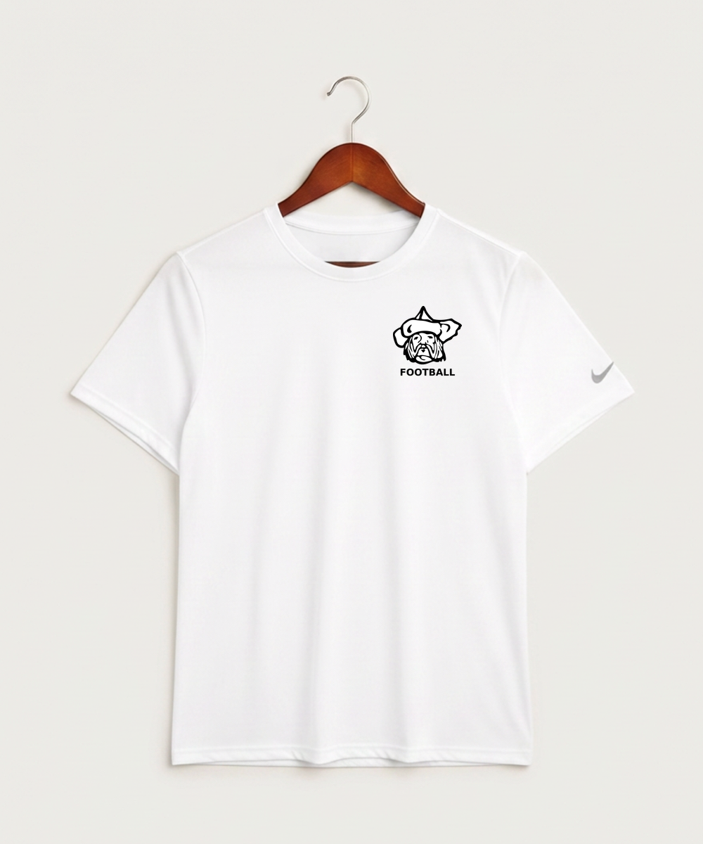 Polo HS Football general - White Nike Swoosh Sleeve rLegend Tee NKDX8730