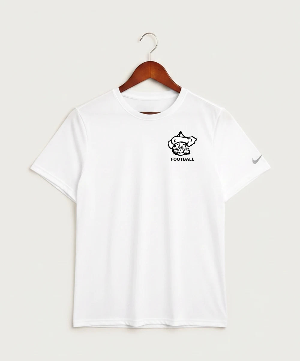 Polo HS Football general - White Nike Swoosh Sleeve rLegend Tee NKDX8730