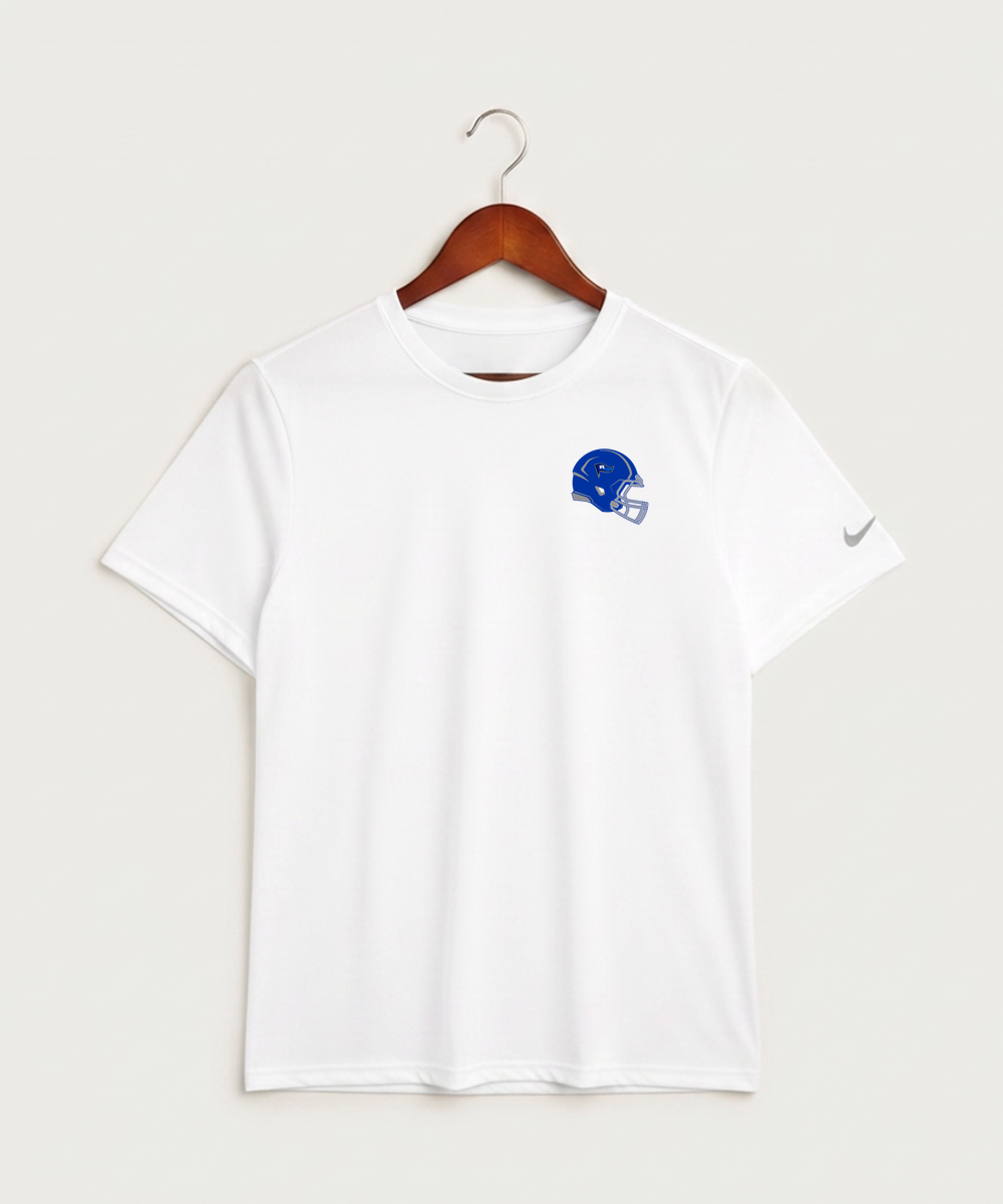 Red Lake County Central Football (Boys) - White Nike Swoosh Sleeve rLegend Tee NKDX8730