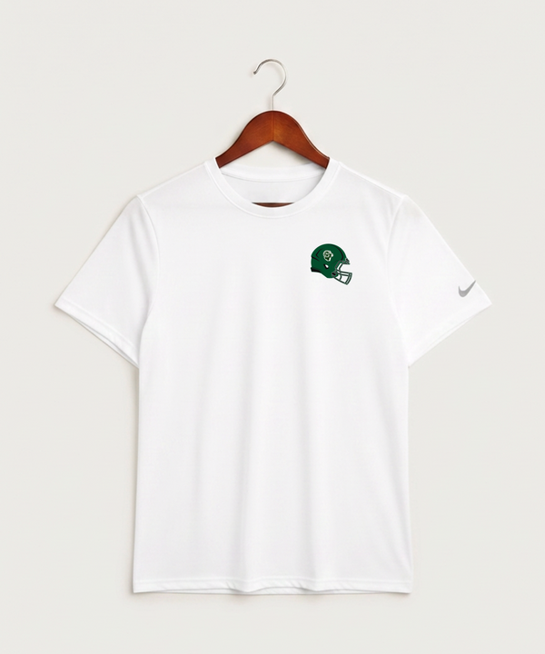 Roseau High School Football (Boys) - White Nike Swoosh Sleeve rLegend Tee NKDX8730