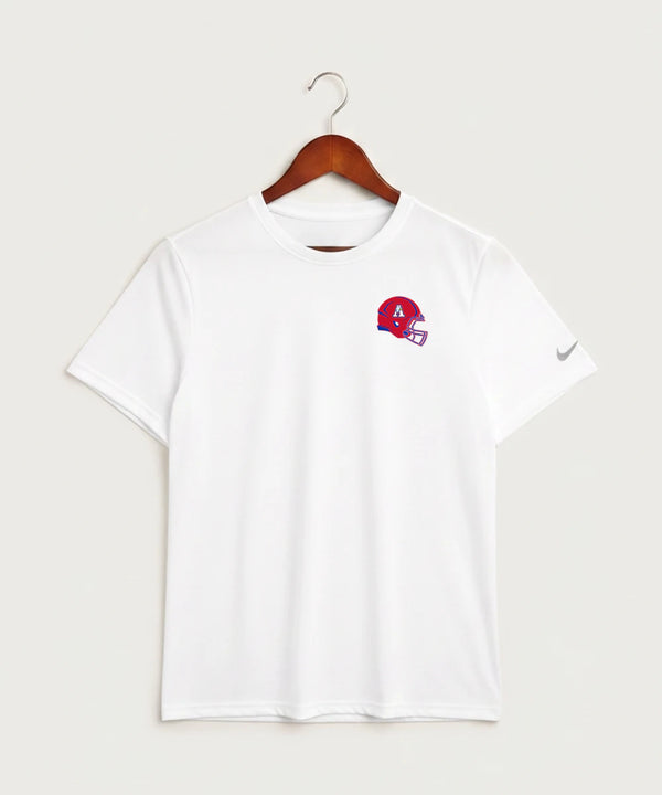 Apollo High School Football (Boys) - White Nike Swoosh Sleeve rLegend Tee NKDX8730