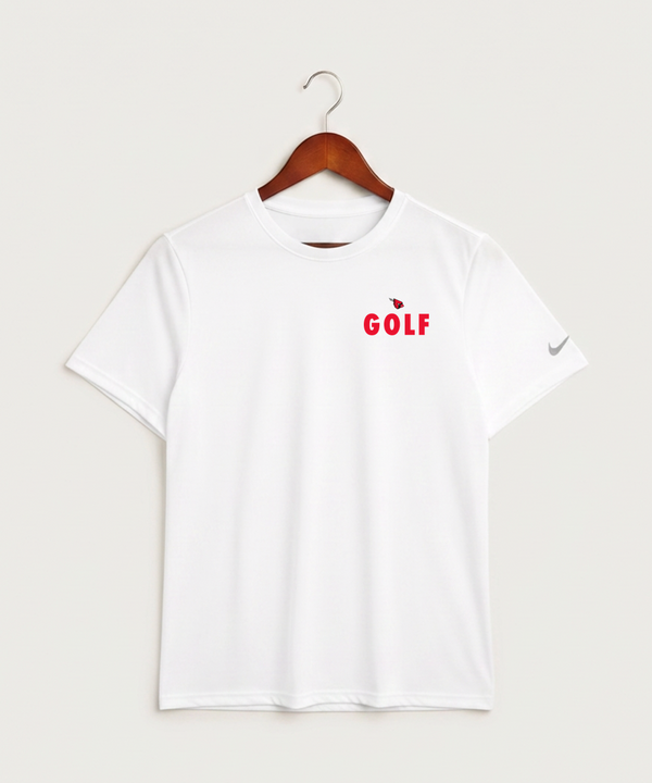 Forreston Golf - White Nike Swoosh Sleeve rLegend Tee NKDX8730