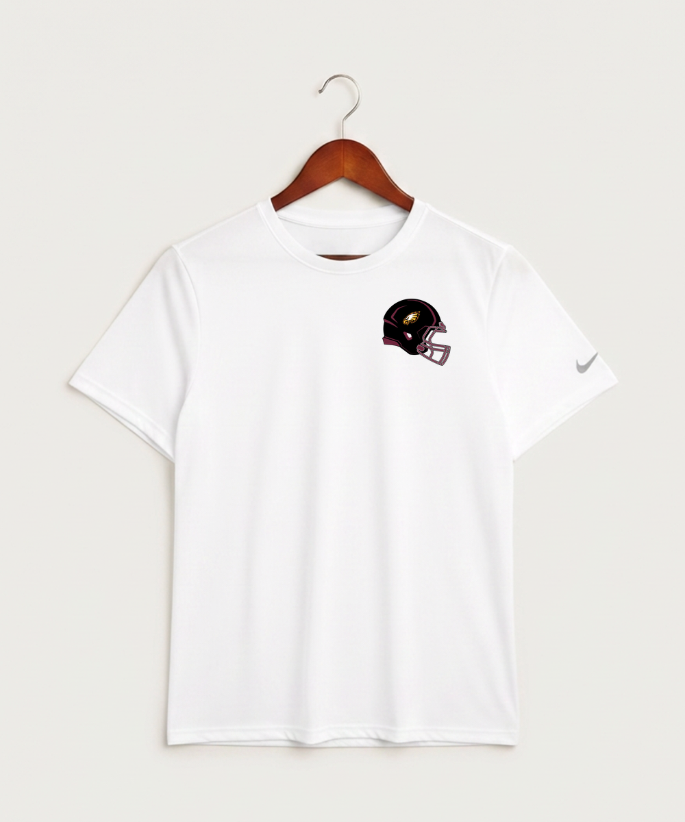 Dover-Eyota High School Football (Boys) - White Nike Swoosh Sleeve rLegend Tee NKDX8730