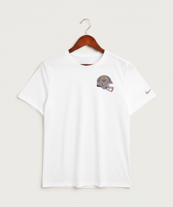 Stewartville High School Football (Boys) - White Nike Swoosh Sleeve rLegend Tee NKDX8730