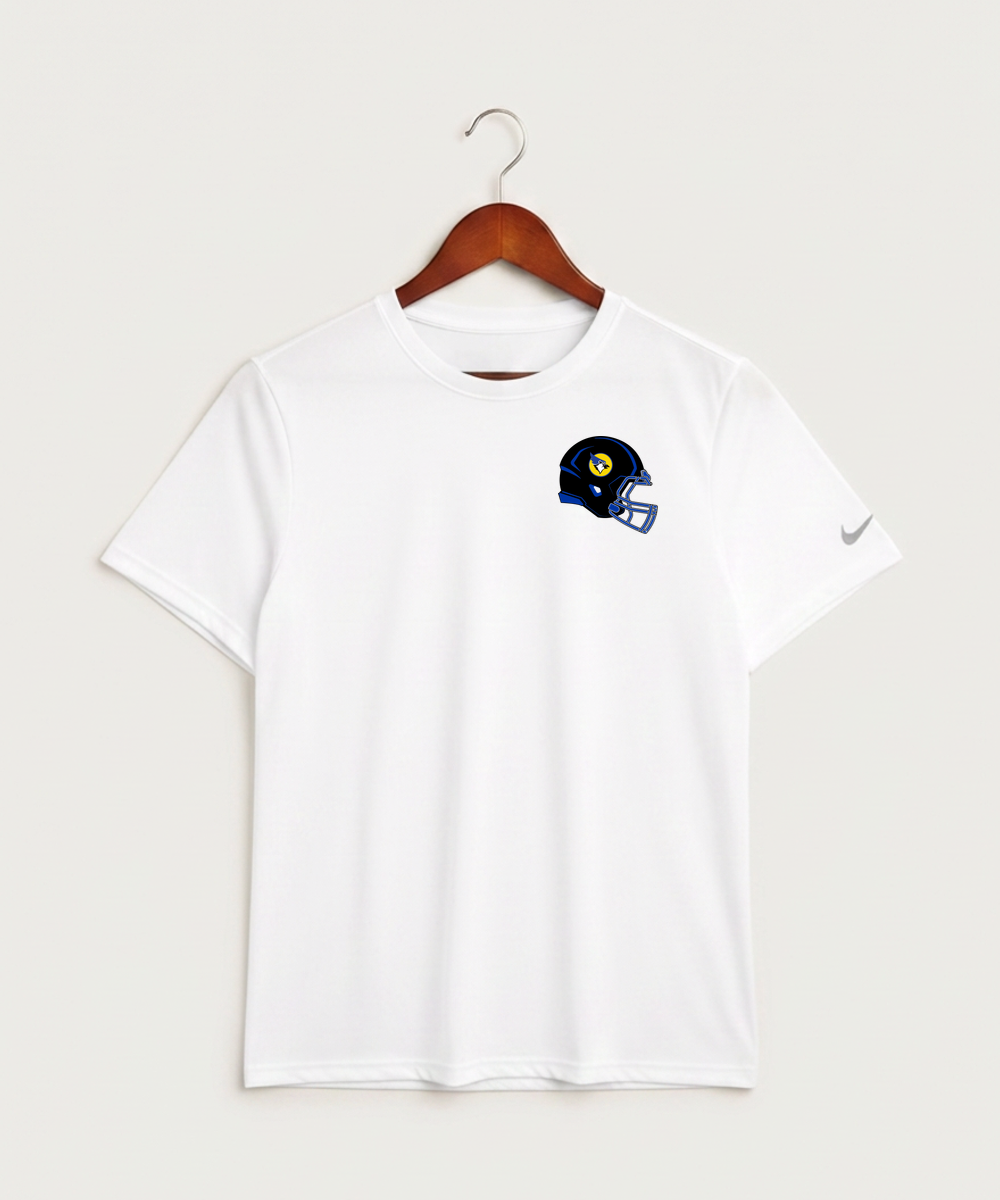 Waseca High School Football (Boys) - White Nike Swoosh Sleeve rLegend Tee NKDX8730