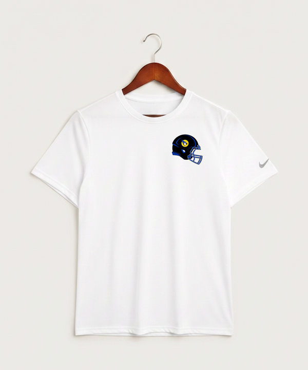 Waseca High School Football (Boys) - White Nike Swoosh Sleeve rLegend Tee NKDX8730