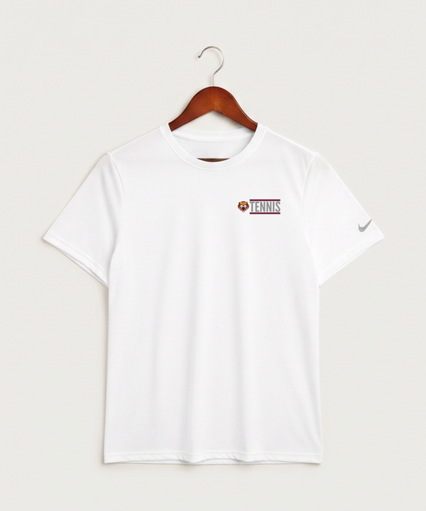 Stewartville High School Tennis (Coed) - White Nike Swoosh Sleeve rLegend Tee NKDX8730