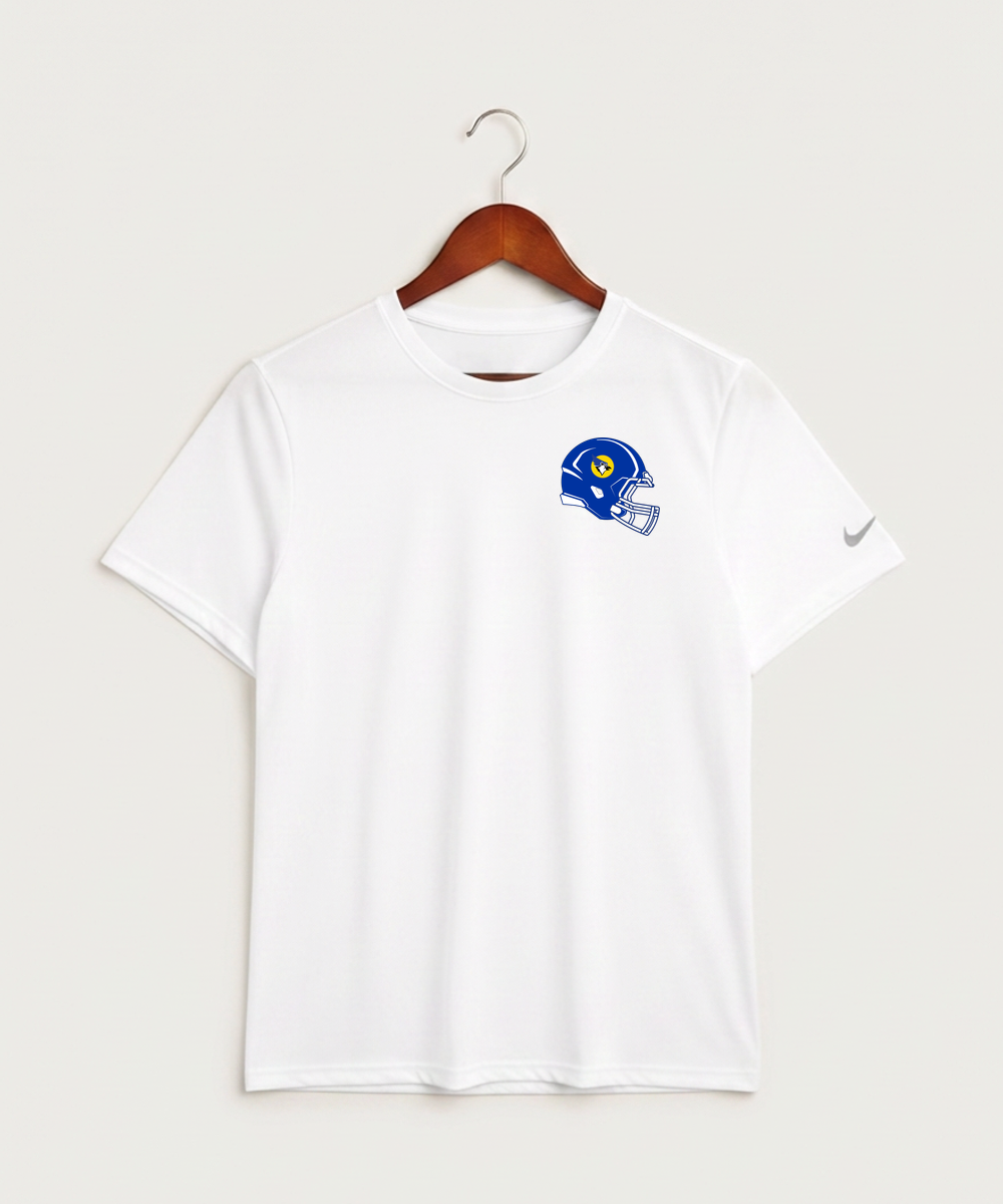 Waseca High School Football (Boys) - White Nike Swoosh Sleeve rLegend Tee NKDX8730