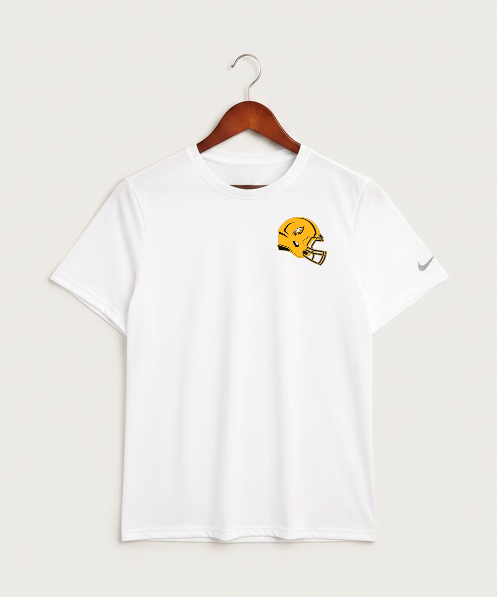Dover-Eyota High School Football (Boys) - White Nike Swoosh Sleeve rLegend Tee NKDX8730