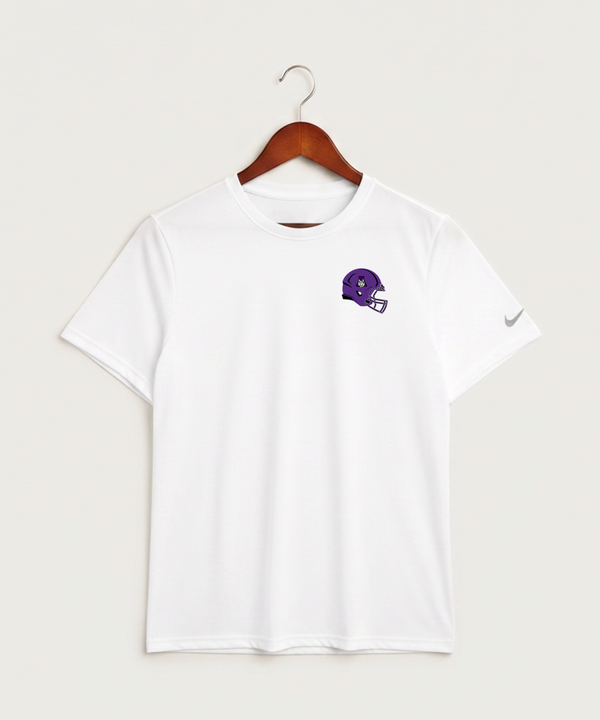 Albany High School Football (Boys) - White Nike Swoosh Sleeve rLegend Tee NKDX8730