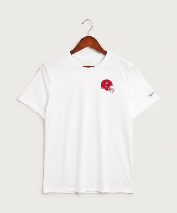 Buffalo High School Football (Boys) - White Nike Swoosh Sleeve rLegend Tee NKDX8730