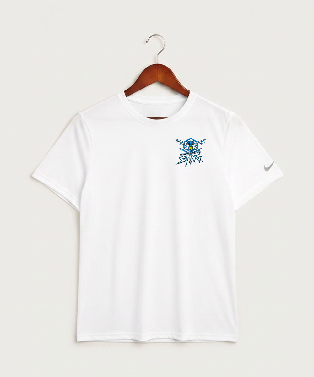 Minnesota Sting Athletics - White Nike Swoosh Sleeve rLegend Tee NKDX8730