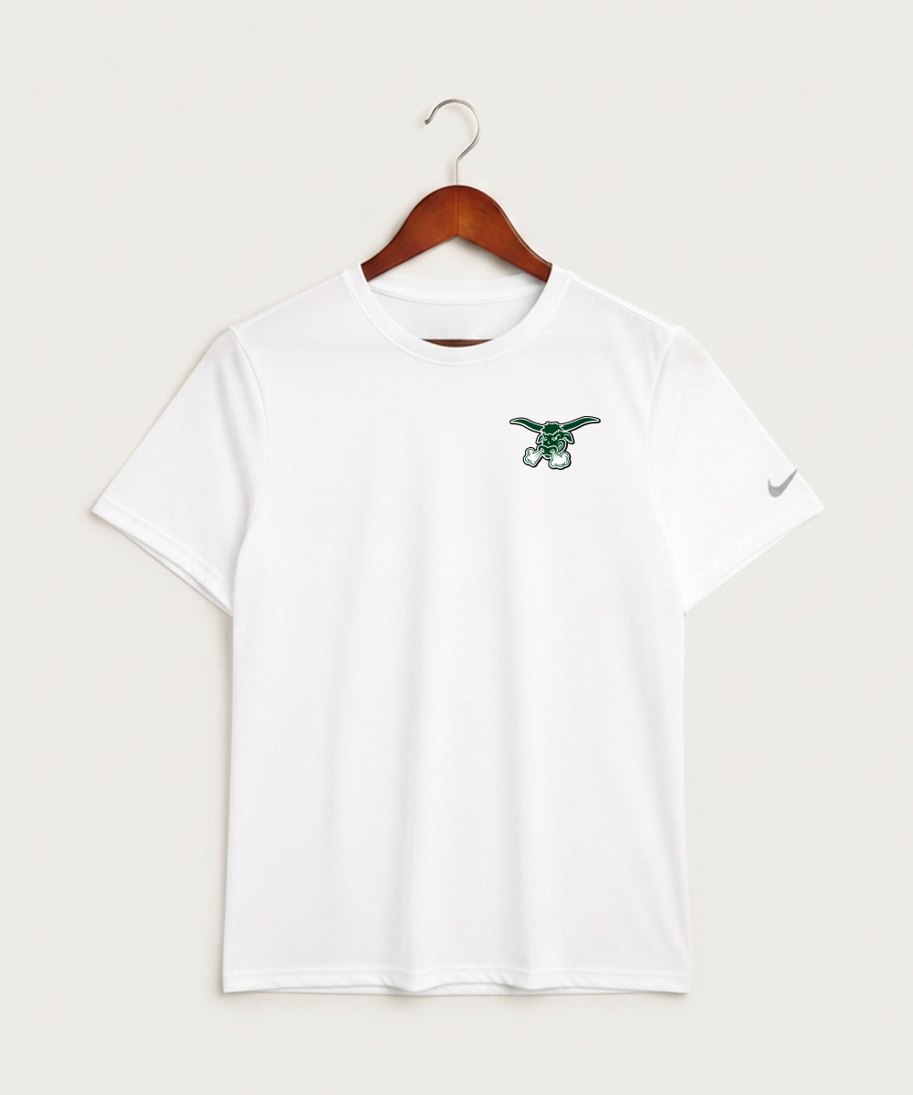 West Fargo High School Football (Boys) - White Nike Swoosh Sleeve rLegend Tee NKDX8730