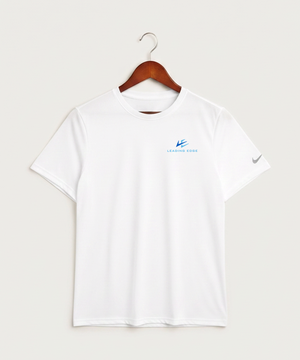 Leading Edge Team Store - White Nike Swoosh Sleeve rLegend Tee NKDX8730