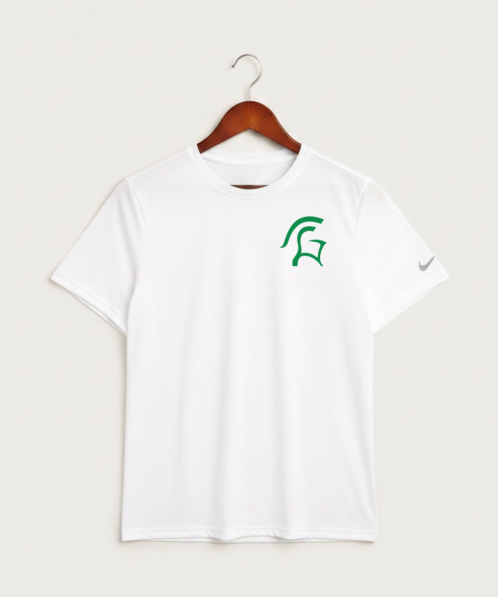 La Crescent High School Football (Boys) - White Nike Swoosh Sleeve rLegend Tee NKDX8730