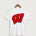 Wisconsin Hanger Test - White Nike Swoosh Sleeve rLegend Tee NKDX8730 (front)