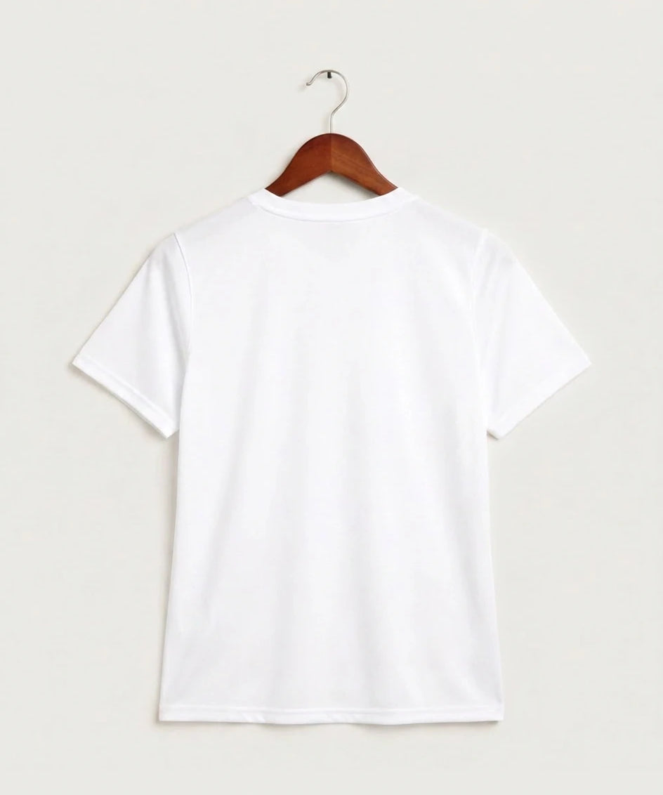 Hershey High School Volleyball Team Store - White Nike Youth Swoosh Sleeve rLegend Tee NKDX8787 (back)