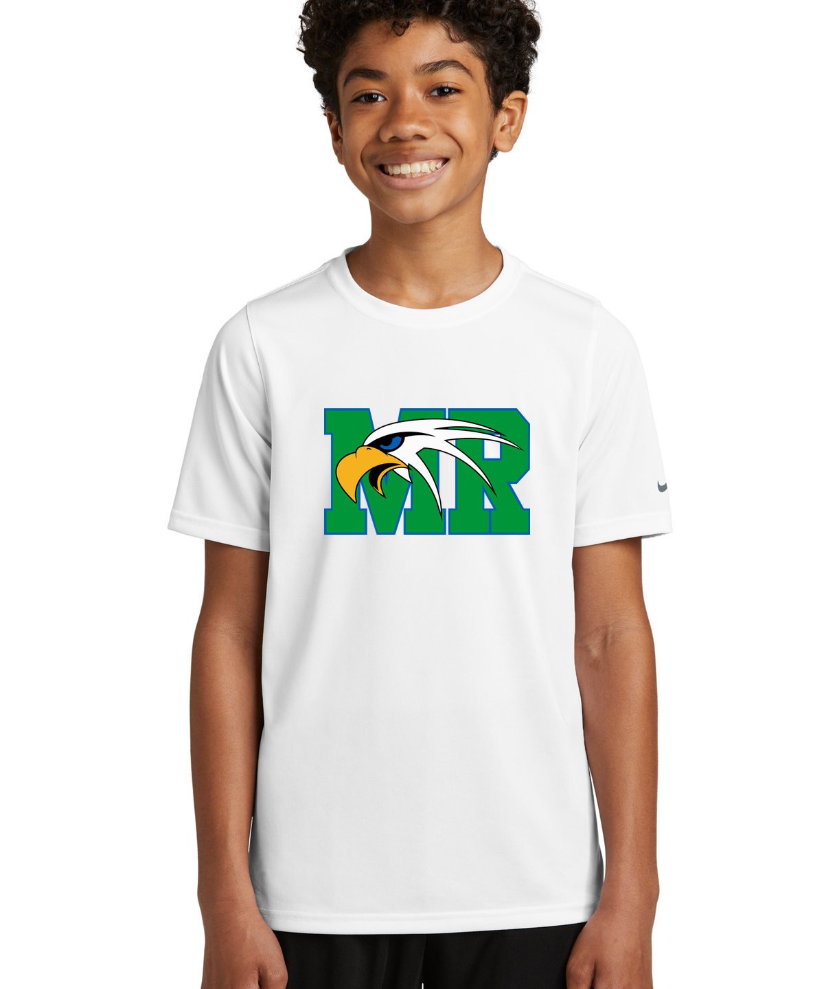 Maple River High School tennis - White Nike Youth Swoosh Sleeve rLegend Tee NKDX8787