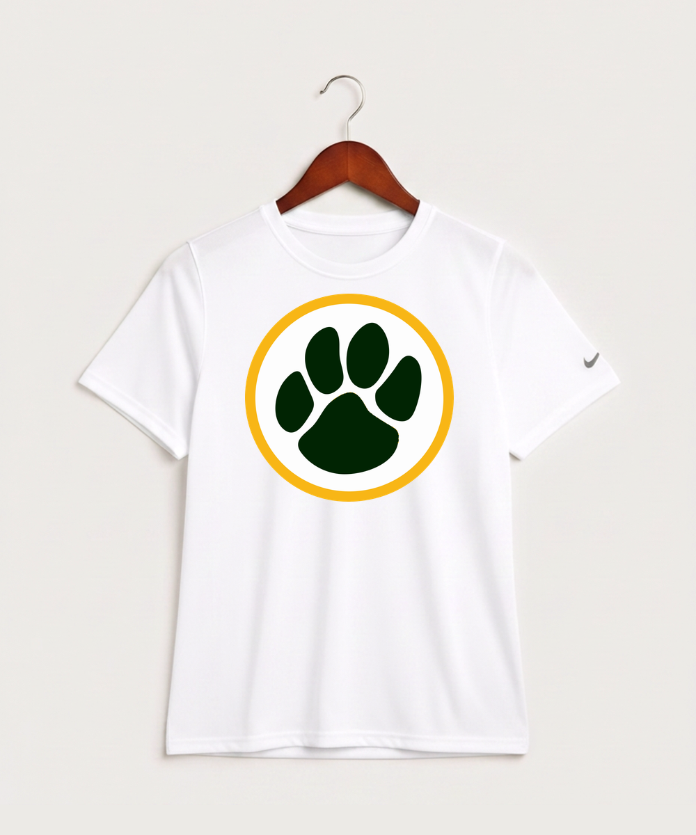 Ashwaubenon High School Football (Boys) - White Nike Youth Swoosh Sleeve rLegend Tee NKDX8787