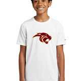 Pine Island Football - White Nike Youth Swoosh Sleeve rLegend Tee NKDX8787