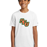 Sleepy Eye United Football - White Nike Youth Swoosh Sleeve rLegend Tee NKDX8787