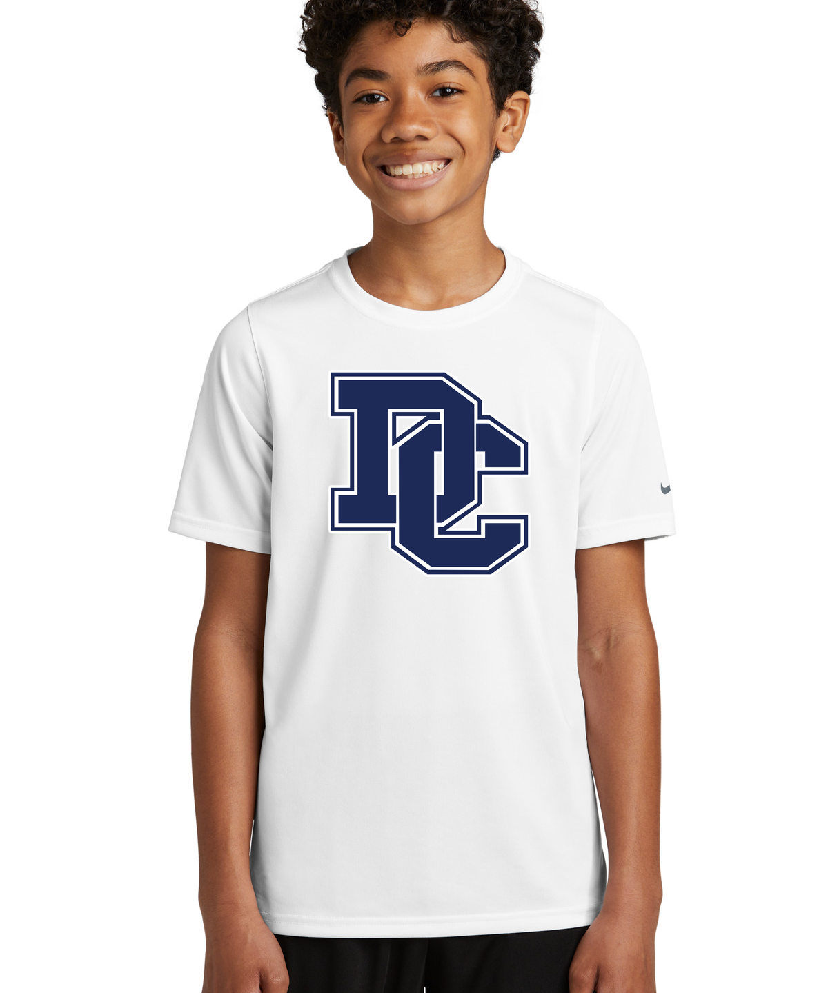 Dassel-Cokato Football - White Nike Youth Swoosh Sleeve rLegend Tee NKDX8787