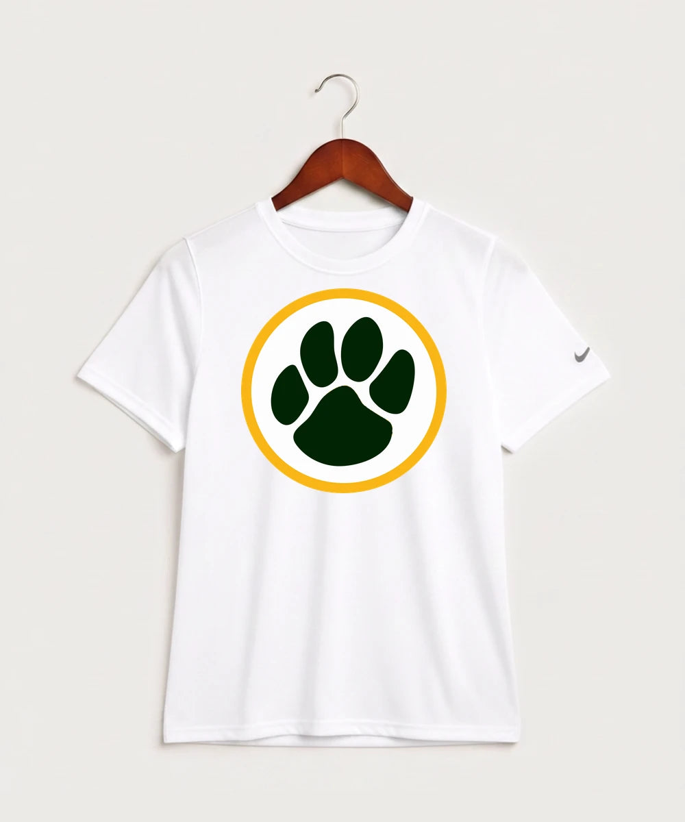 Ashwaubenon High School Football (Boys) (Sandbox) - White Nike Youth Swoosh Sleeve rLegend Tee NKDX8787
