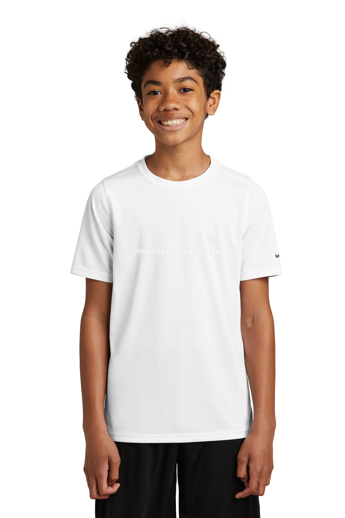 Ashwaubenon Baseball — final e2e test - White Nike Youth Swoosh Sleeve rLegend Tee NKDX8787