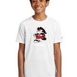 John Marshall High School football_boys - White Nike Youth Swoosh Sleeve rLegend Tee NKDX8787