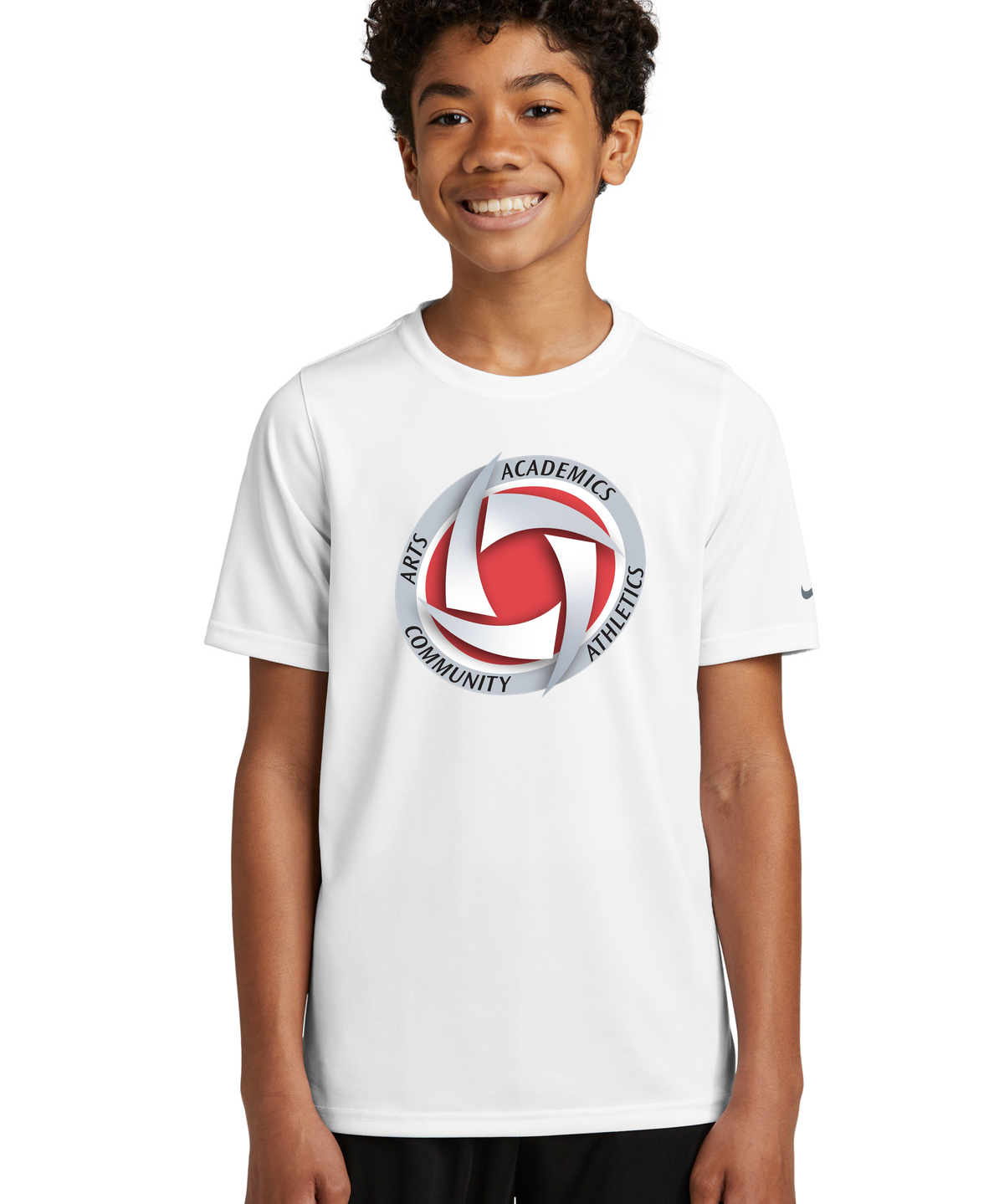 Houston Volleyball - White Nike Youth Swoosh Sleeve rLegend Tee NKDX8787