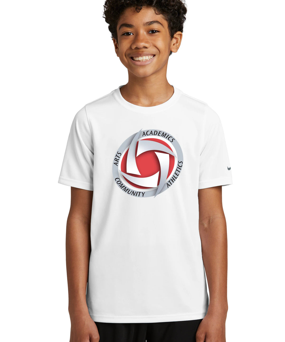 Houston Volleyball - White Nike Youth Swoosh Sleeve rLegend Tee NKDX8787
