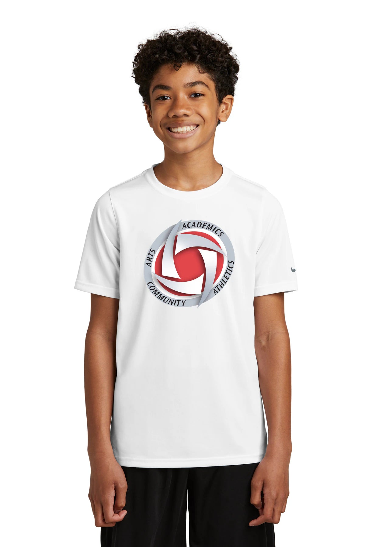 Houston Volleyball - White Nike Youth Swoosh Sleeve rLegend Tee NKDX8787