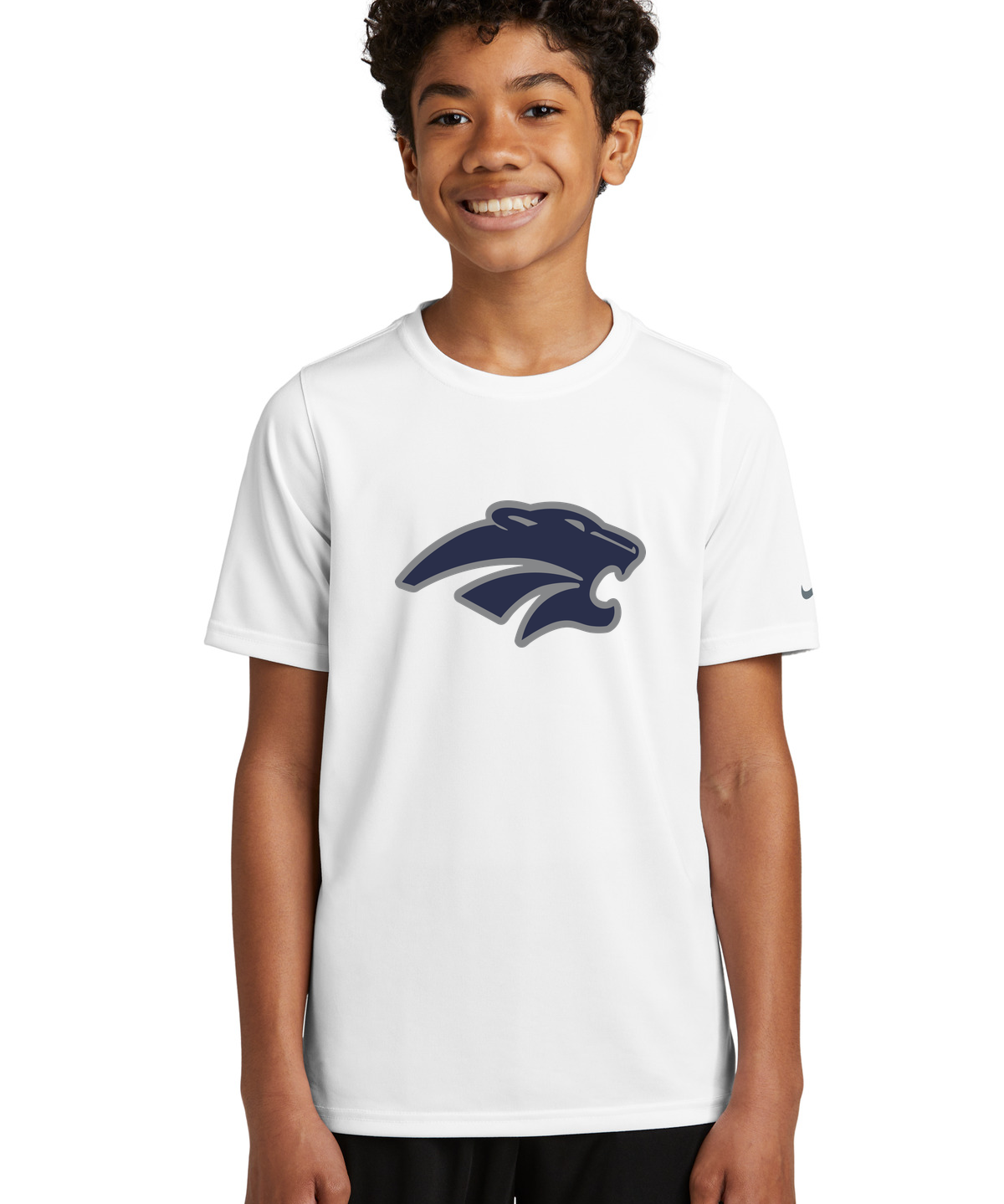 Zumbrota-Mazeppa Volleyball - White Nike Youth Swoosh Sleeve rLegend Tee NKDX8787