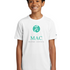 Mac Dental Business - White Nike Youth Swoosh Sleeve rLegend Tee NKDX8787