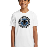Martin County West Football - White Nike Youth Swoosh Sleeve rLegend Tee NKDX8787