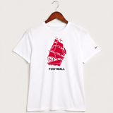 Amboy Football general - White Nike Youth Swoosh Sleeve rLegend Tee NKDX8787
