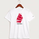 Amboy Football general - White Nike Youth Swoosh Sleeve rLegend Tee NKDX8787