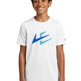 Notre Dame High School Team Store - White Nike Youth Swoosh Sleeve rLegend Tee NKDX8787