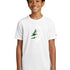 DC Everest Middle School Football — example store - White Nike Youth Swoosh Sleeve rLegend Tee NKDX8787