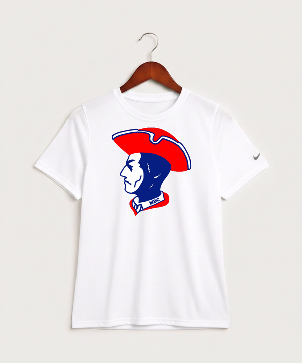 Hills-Beaver Creek High School Volleyball (Girls) - White Nike Youth Swoosh Sleeve rLegend Tee NKDX8787