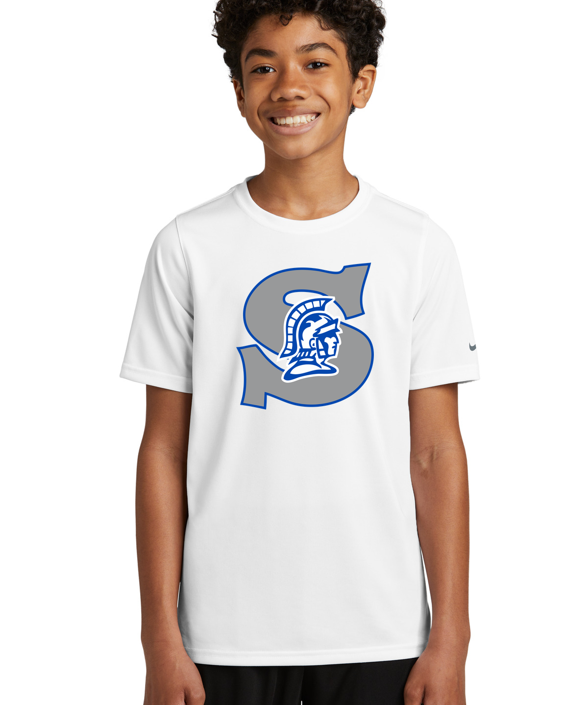 Southwest Football - White Nike Youth Swoosh Sleeve rLegend Tee NKDX8787