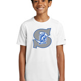 Southwest Football - White Nike Youth Swoosh Sleeve rLegend Tee NKDX8787