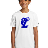 Lakeview Football - White Nike Youth Swoosh Sleeve rLegend Tee NKDX8787