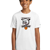 Naptown basketball_boys - White Nike Youth Swoosh Sleeve rLegend Tee NKDX8787